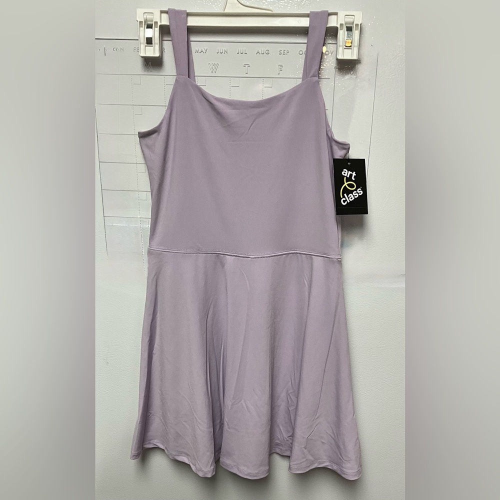 Art Class Lavender Skort Dress Girls Large